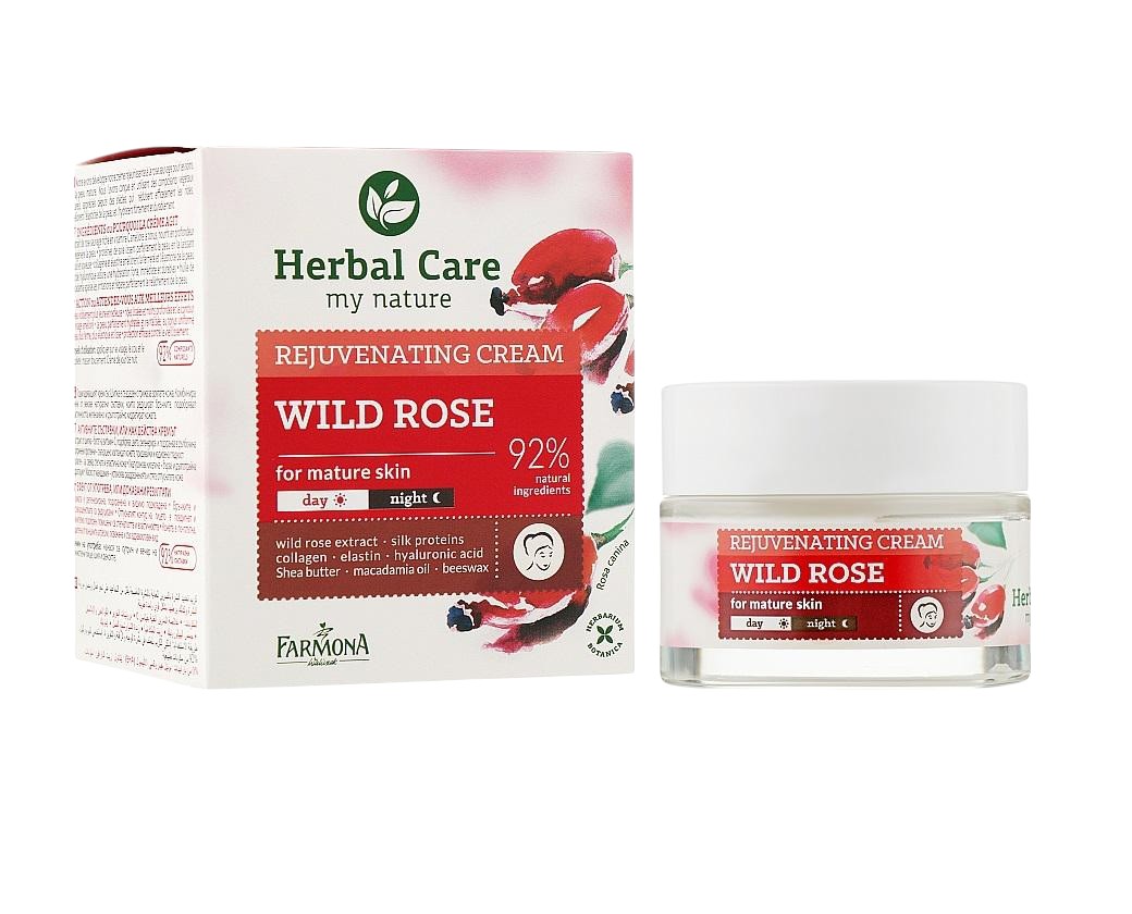 Омолоджуючий крем для зрілої шкіри шипшина Rejuvenating Cream Wild Rose