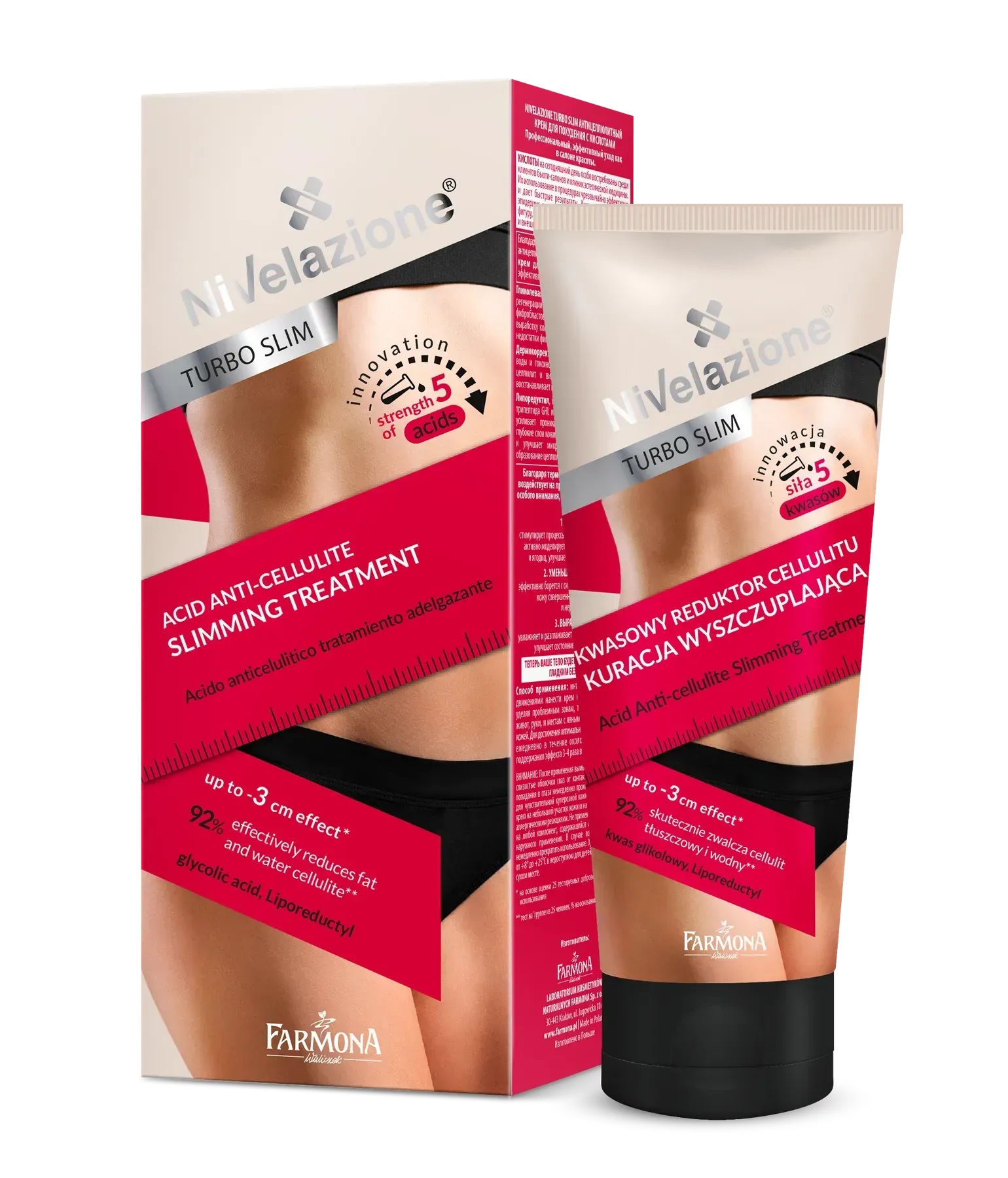 Кислотний антицелюлітний засіб для схуднення Asid Anti-Cellulite Slimming Treatment