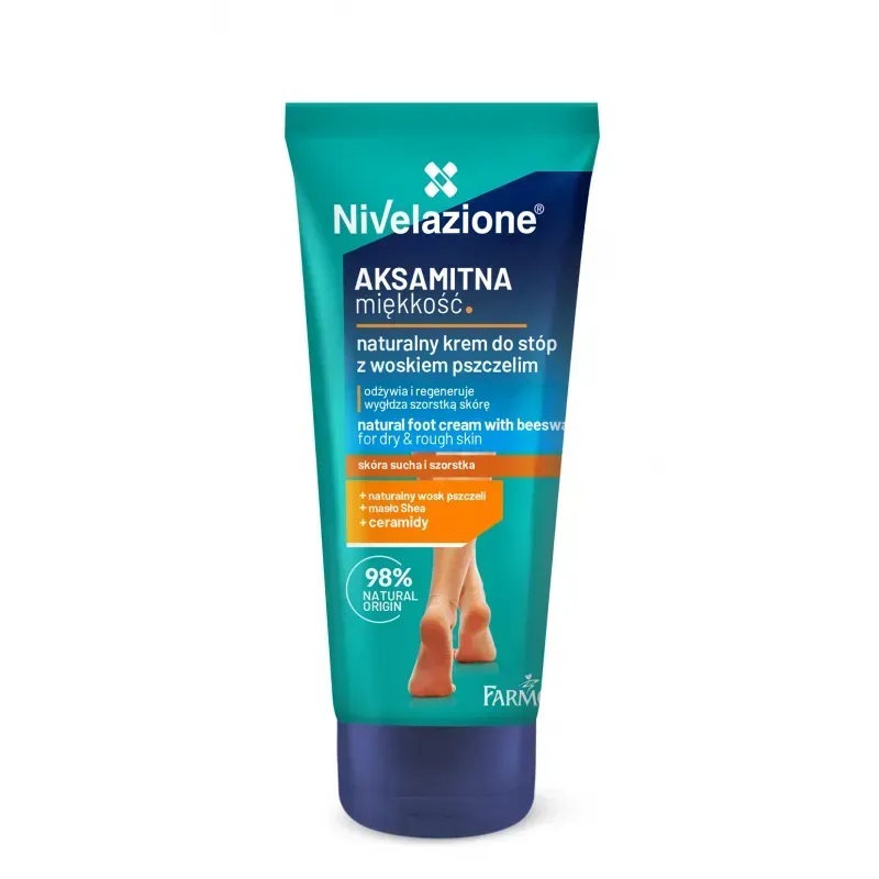 Крем для ніг з бджолиними воском Natural Foot Cream With Beeswax