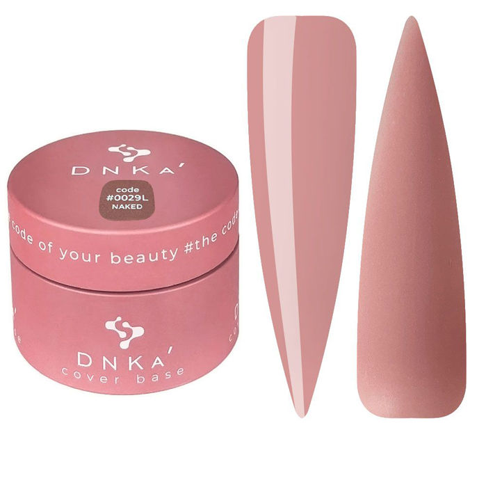 Камуфлююча база для нігтів DNKa Cover Base №0029L Naked, 12 ml