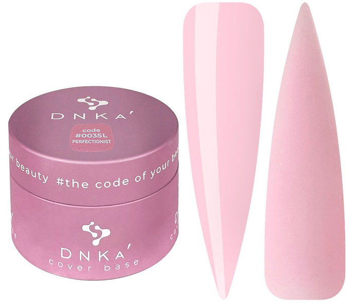 Камуфлююча база для нігтів DNKa Cover Base №0035L Perfectionist, 30 ml