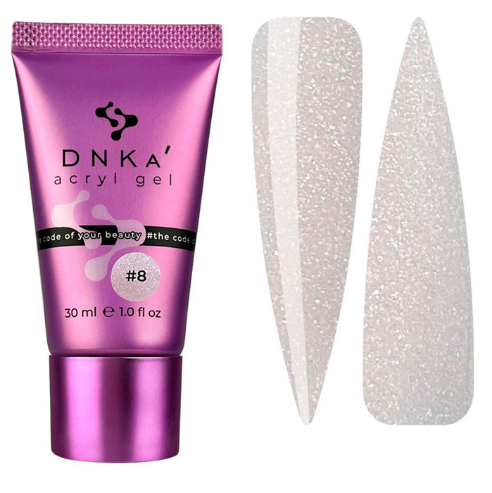 Акрил-гель для нігтів DNKa Acryl Gel Tube №0008 Sand, 30 ml