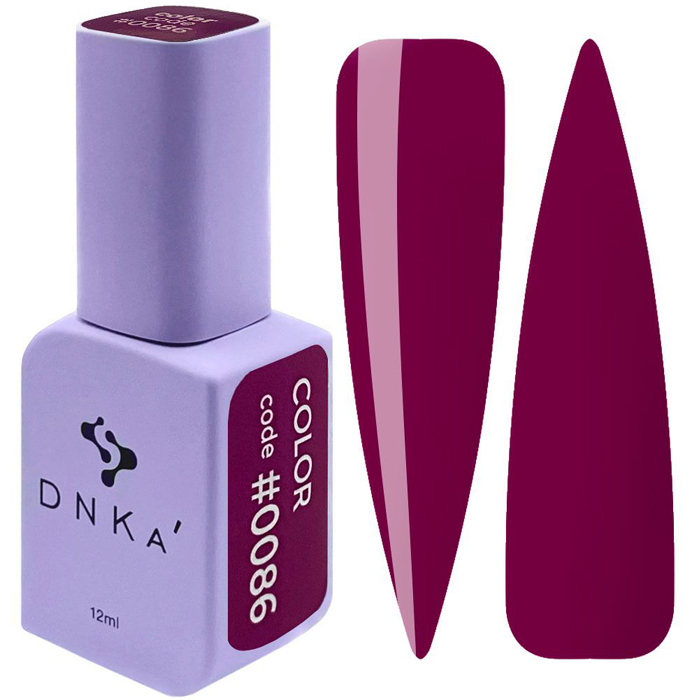 Гель-лак для нігтів DNKa Gel Polish Color №0086, 12 ml