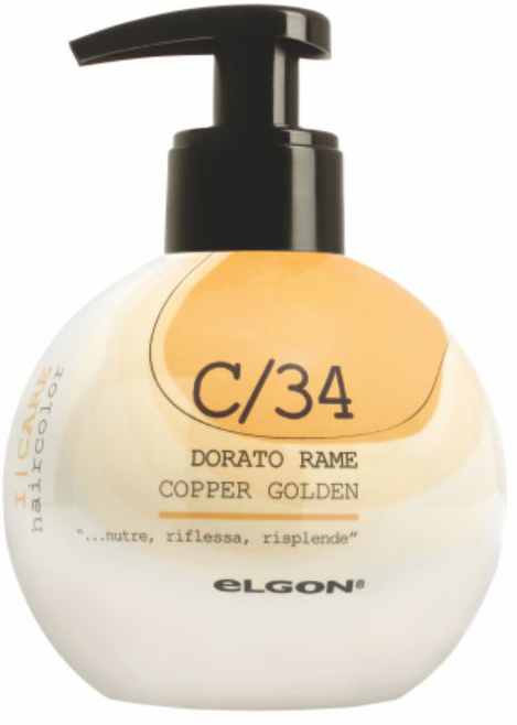 Тонуючий кондицiонер Haircolor Conditioning Cream C/34 Copper Golden