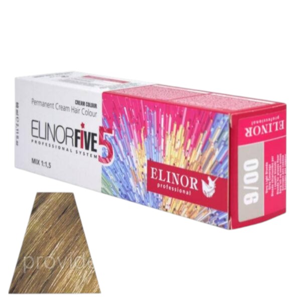 Фарба для волосся ElinorFive5 professional БЛОНДИН ДЛЯ СИВИНИ 9/00 (100 МЛ)