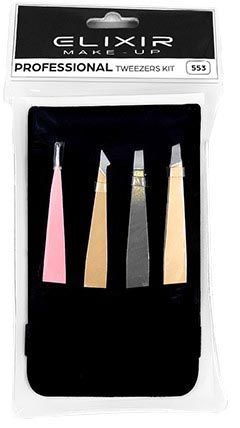 Набір пінцетів для брів Tweezers For Eyebrows Set №553