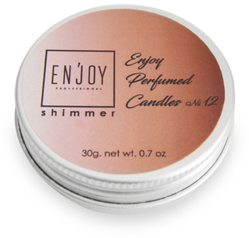 Парфумована масажна свічка Shimmer Enjoy Perfumed Candles №12