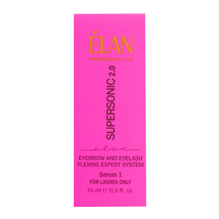 Експерт-система флексингу вій рожевий Eyebrow And Eyelash Flexing Exspert System Serum 1