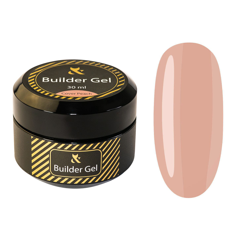 Будівельний гель середньої консистенції F.O.X Builder Gel Cover Peach, 30 ml