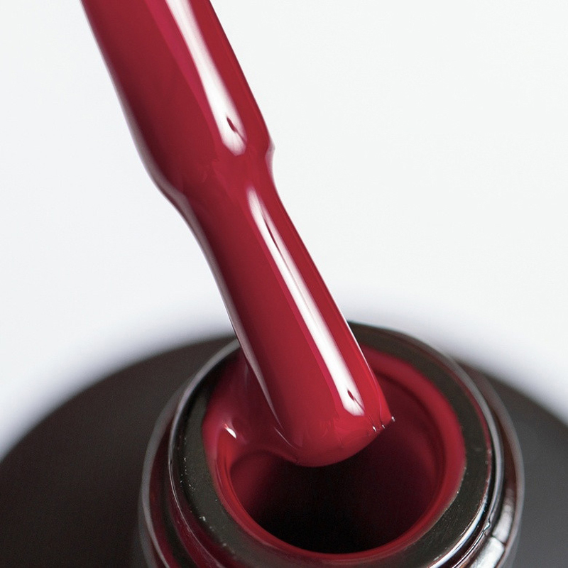 Гель-лак для нігтів приглушений червоний GLOSS Gel Polish №208, 11 ml