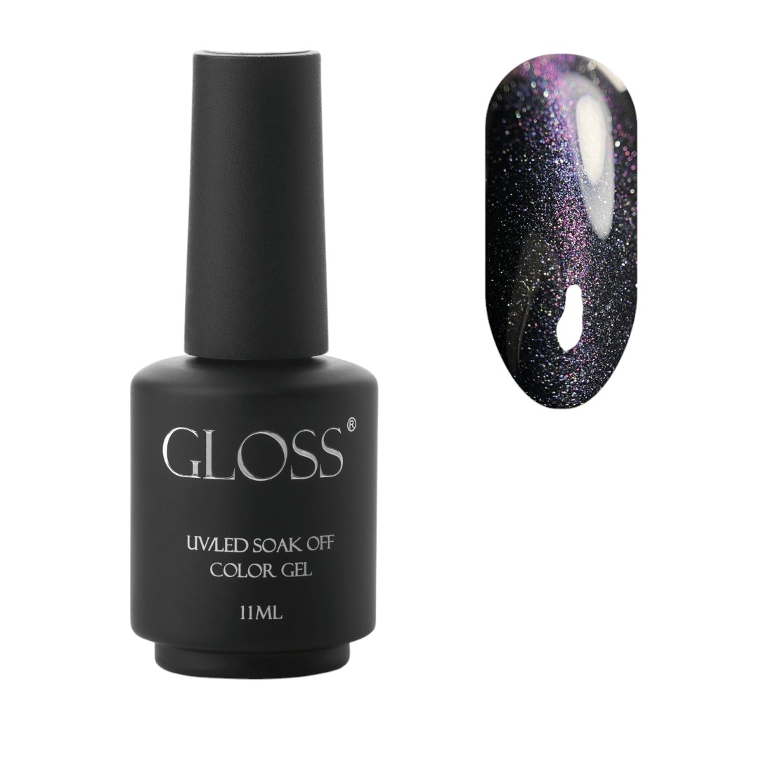 Гель-лак для нігтів котяче око GLOSS Color Gel Cat Eye №5, 11 ml