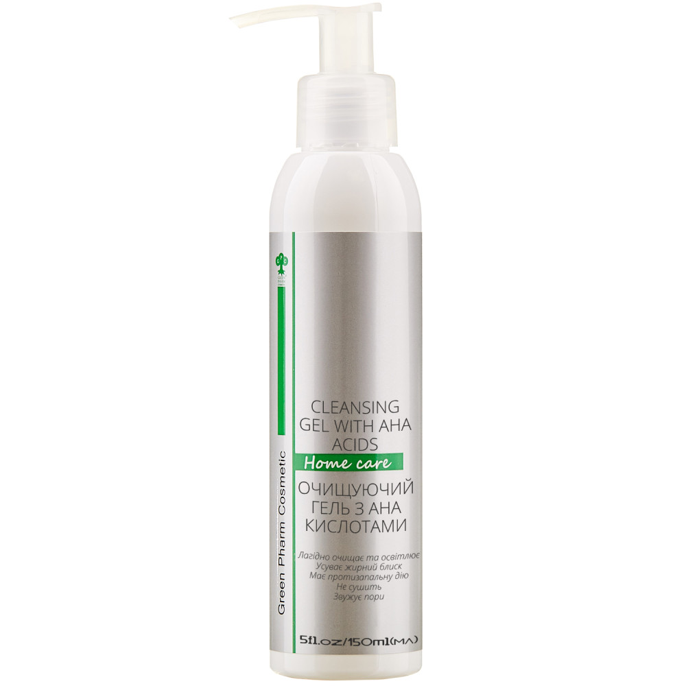 Очищуючий гель з AHA кислотами Cleansing Gel With AHA Acids