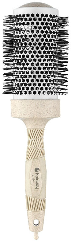 Термобрашинг з розділювачем d-53/68 мм Thermal Brush Organica Beige