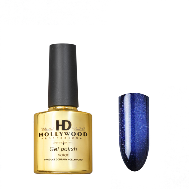 Гель лак для нігтів Котяче око HD Hollywood Gel Polish Color №7, 8 ml