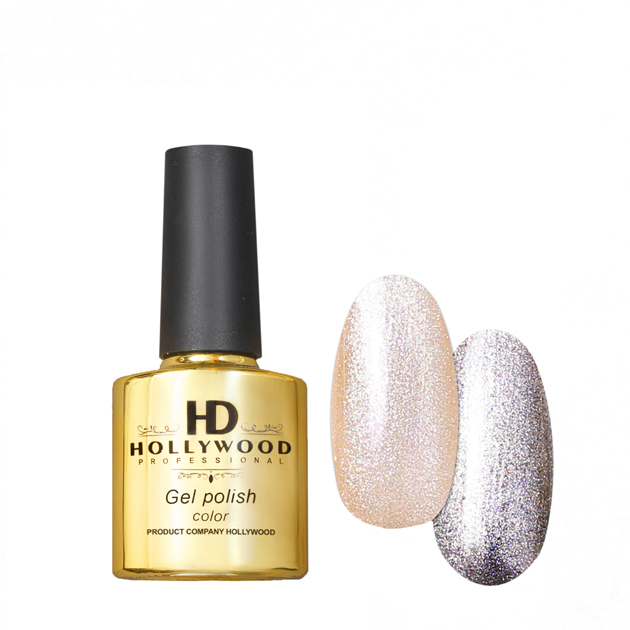Гель лак для нігтів Котяче око HD Hollywood Gel Polish Color №17, 8 ml