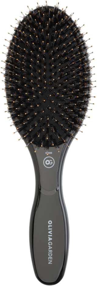 Щітка для волосся Expert Care Oval Boar &amp; Nylon Bristles Black