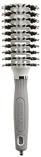 Брашинг Expert Blowout Vent Boar &amp; Nylon White &amp; Grey