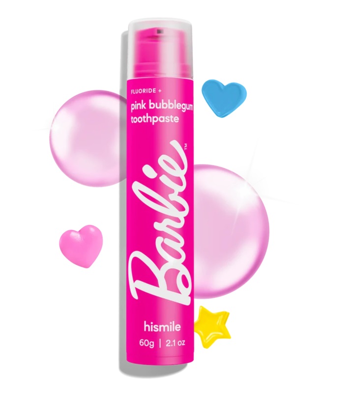 Зубна паста зі смаком жуйки Barbie Pink Bubblegum Toothpaste