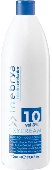 Крем-окислювач для волосся Oxycream Zaffiro-Collagene 10 Vol 3%
