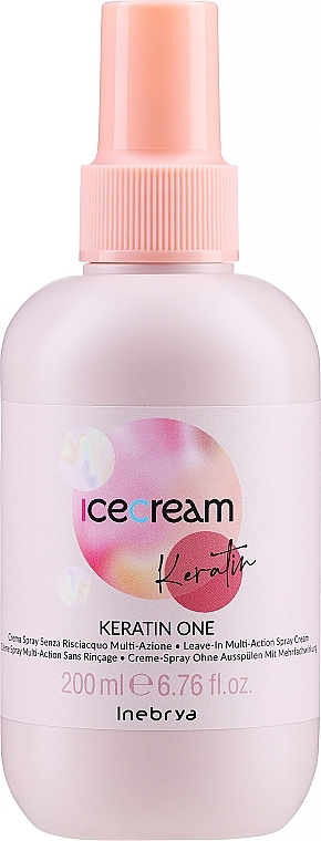 Багатофункціональний спрей для волосся з кератином 15 в 1 Keratin One Multi-Action Spray Cream