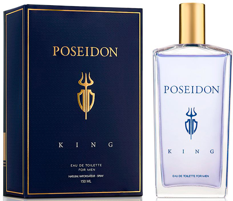 Туалетна вода з деревним ароматом Poseidon King