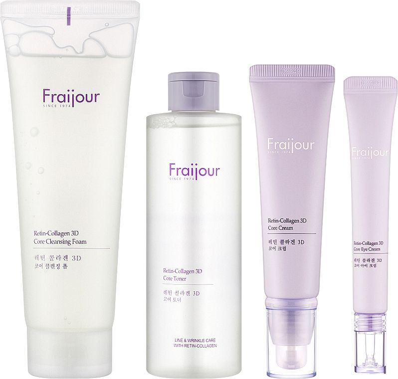 Набір для освітлення шкіри з ліфтинг-ефектом Retin-Collagen 3D Lifting And Lighting Kit
