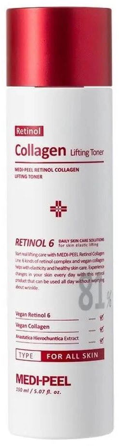 Тонер для обличчя з ретинолом і колагеном Retinol Collagen Lifting Toner
