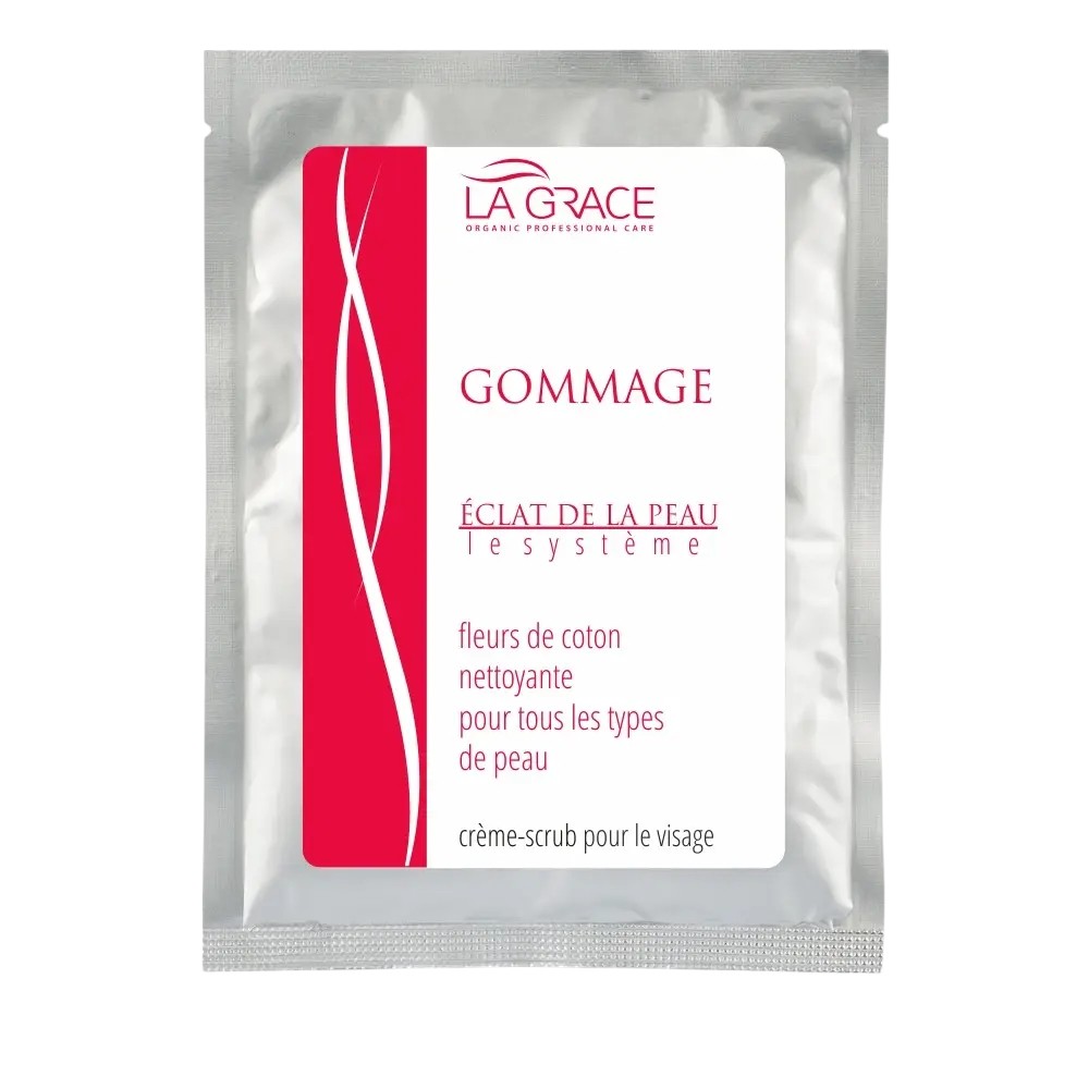 Відлущувальний гоммаж для обличчя з бавовною Gommage Coton