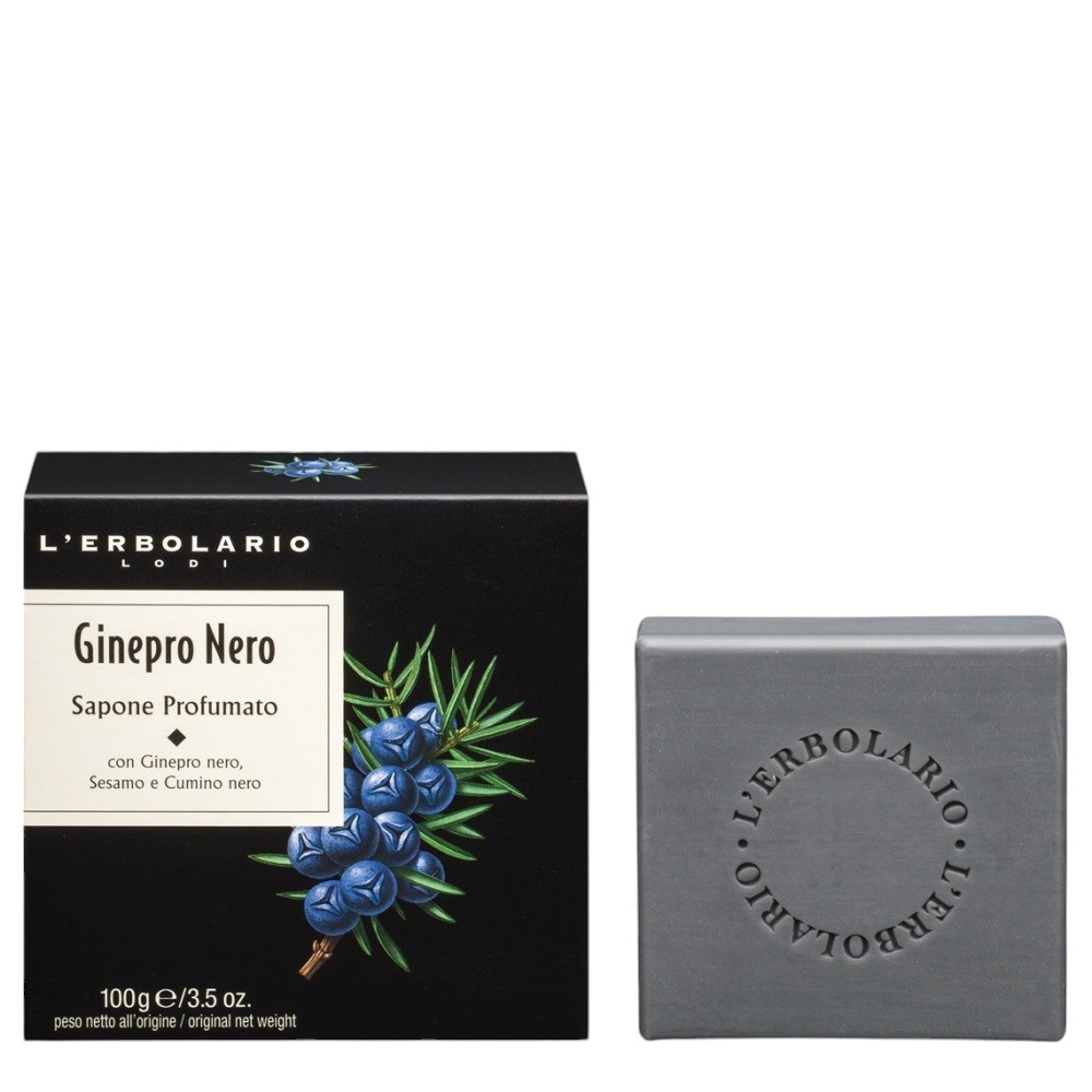 Ароматизоване мило Чорний ялівець Ginepro Nero Sapone Profumato