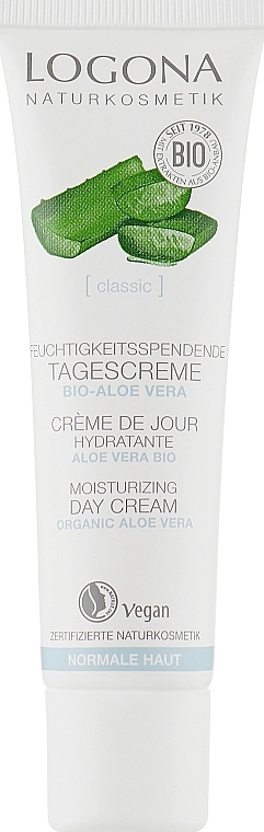 Зволожуючий біо-крем для нормальної шкіри обличчя Алое Moisturizing Day Cream