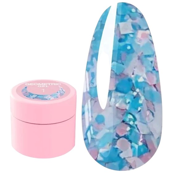 Гель для нігтів LUNAmoon Geometric Gel №1, 5 ml