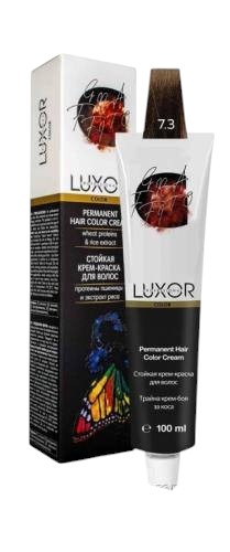 Крем-фарба для волосся 7.3 Блондин золотистий LUXOR Professional 100 мл