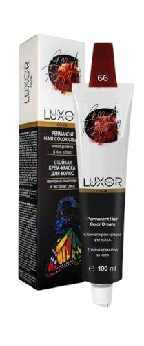 Крем-фарба для волосся 66 Червоний коректор LUXOR Professional 100 мл