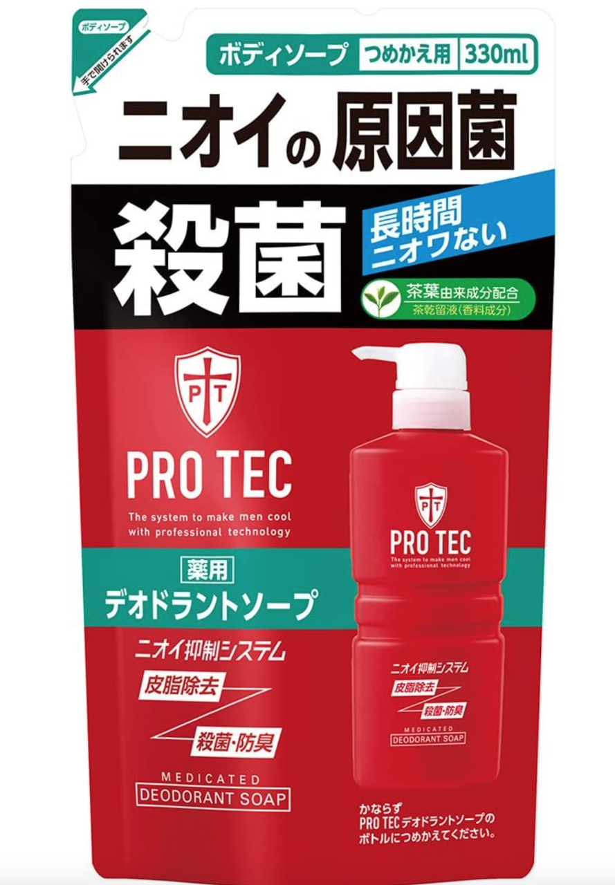 Рідке дезодоруюче мило для чоловіків (змінний блок) Pro Tec Medicaded Deodorant