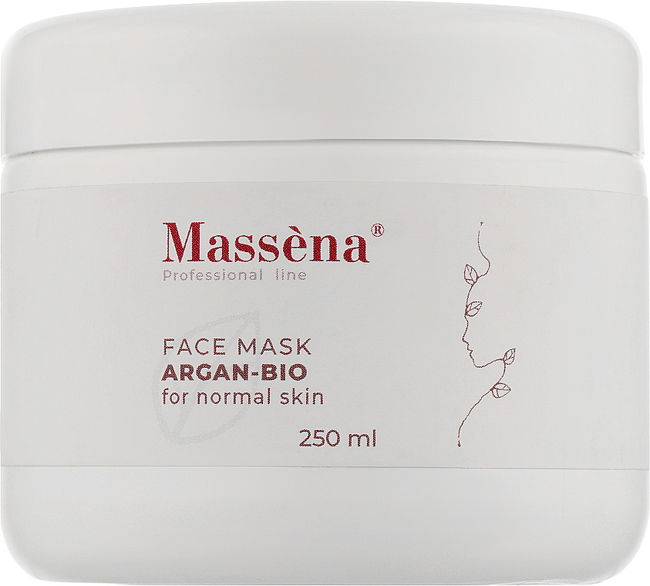 Поживна маска для обличчя Face Mask Argan-Bio For Normal Skin