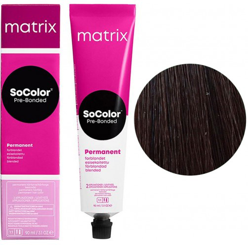 Стійка крем-фарба для волосся SoColor Pre-Bonded Permanent 5N