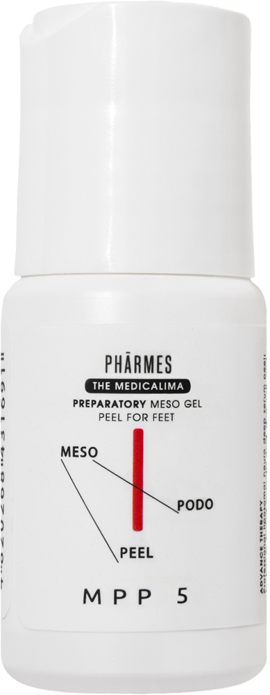 Підготовчий мезогель пілінг для ніг з 5% АНА кислотами MPP 5 Meso Podo Peel