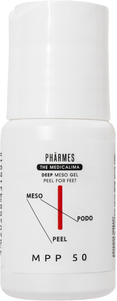Глибокий мезогель пілінг для ніг з 50% АНА кислотами MPP 50 Meso Podo Peel
