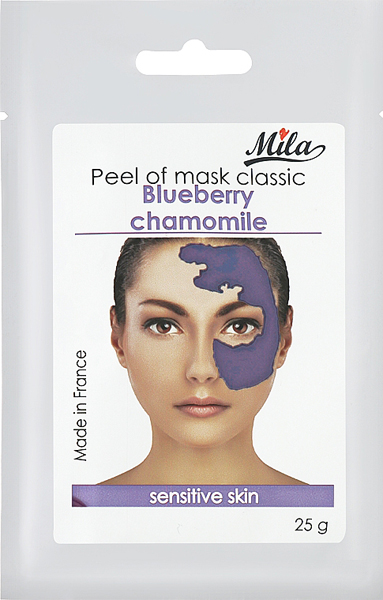 Маска альгінатна класична порошкова Чорниця та ромашка Peel Off Mask Blueberry Chamomile