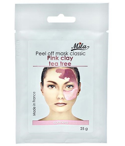 Маска альгінатна класична порошкова Рожева глина та чайне дерево Peel Off Mask Pink Clay Tea Tree