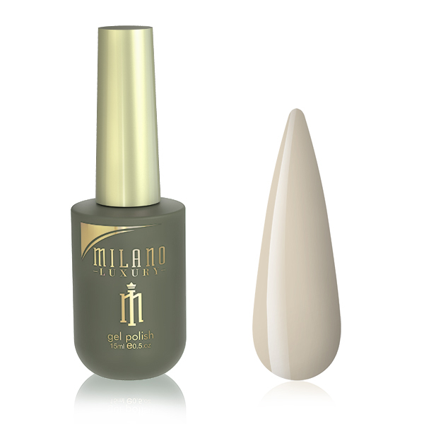 Гель-лак для нігтів колір сипучих пісків Milano Luxury №006, 15 ml
