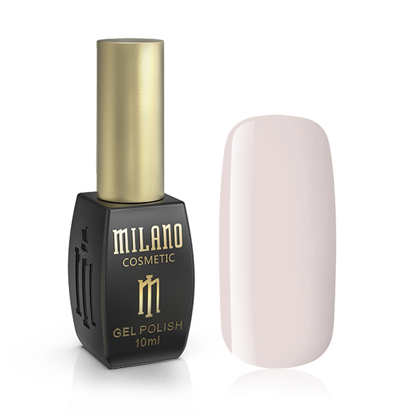 Гель-лак для нігтів нюдовий шик Milano №007, 10 ml