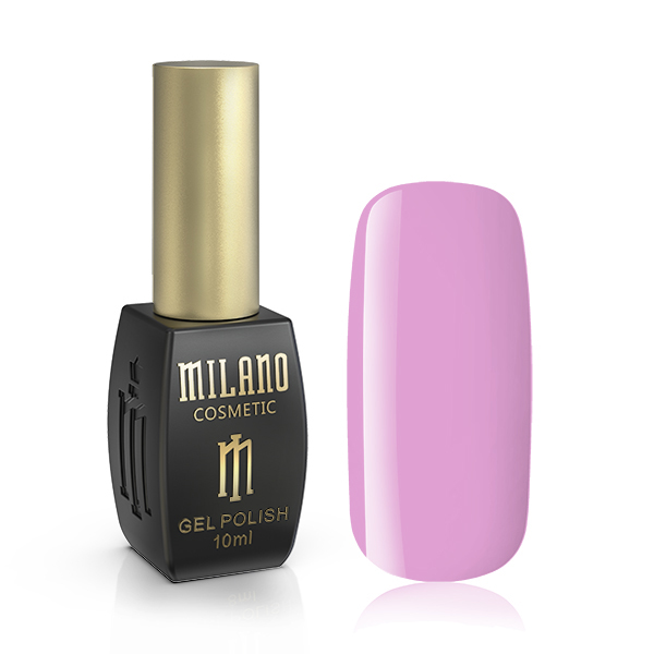 Гель-лак для нігтів лавандовий крайола Milano №066, 10 ml