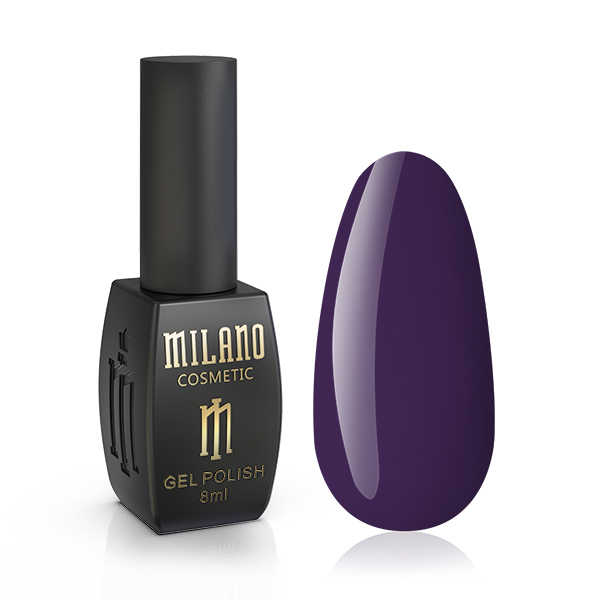 Гель-лак для нігтів глибокий гліциновий Milano №099, 8 ml
