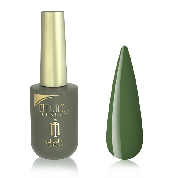 Гель-лак для нігтів відтінок цукіні Milano Luxury №101, 15 ml
