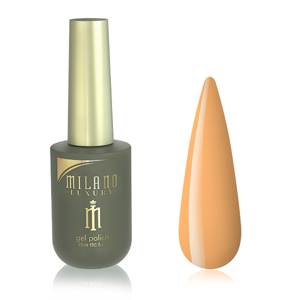 Гель-лак для нігтів схід сонця Milano Luxury №197, 15 ml
