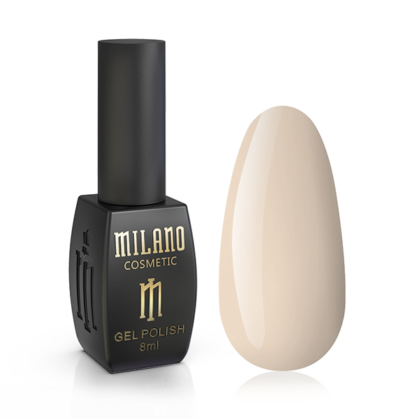 Гель-лак для нігтів білий навахо Milano №245, 8 ml