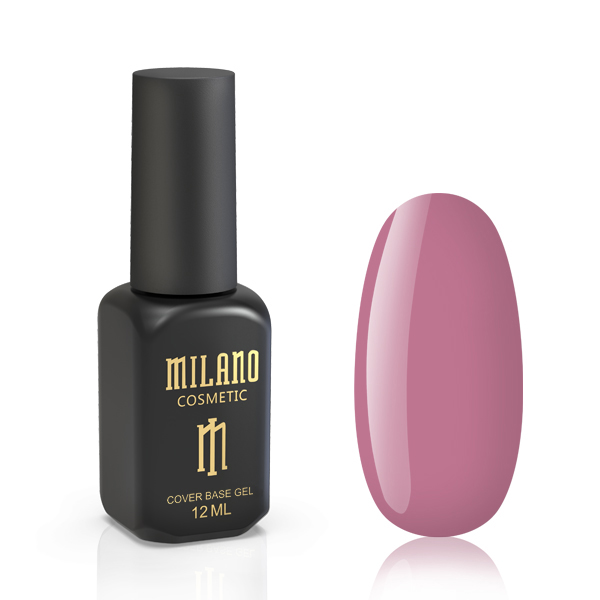 Кольорова каучукова база Cover Base Gel №08, 12 ml