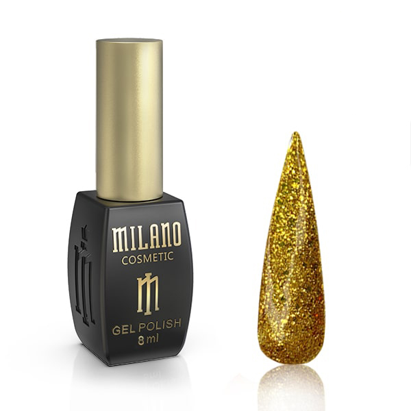 Гель-лак для нігтів Milano Galaxy Glitter №02, 8 ml