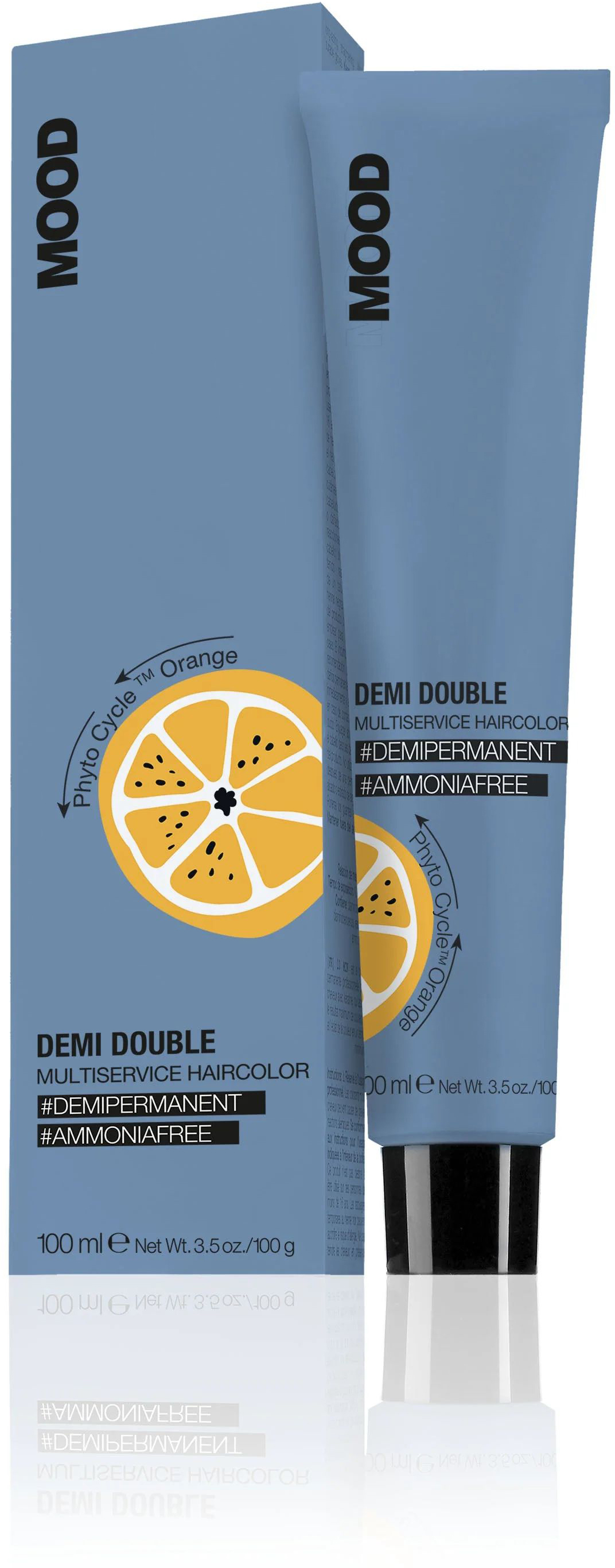 Безаміачна мультифункціональна фарба для волосся Demi Double Color Cream 9 Extra Light Blonde